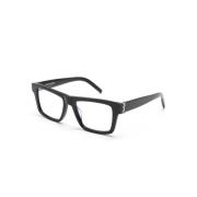 Zwarte Optische Bril voor Dagelijks Gebruik Saint Laurent , Black , He...