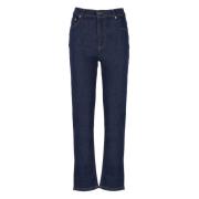 Straight Jeans Moschino , Blue , Dames