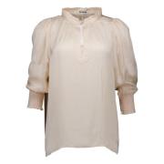 Elise bambu24 blouses creme Est'Seven , Beige , Dames