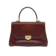 Pre-owned Leather handbags Bally Pre-owned , Brown , Dames