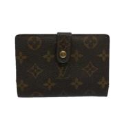 Pre-owned Canvas wallets Louis Vuitton Vintage , Brown , Dames