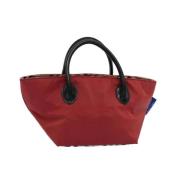 Pre-owned Nylon handbags Burberry Vintage , Red , Dames