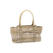 Pre-owned Nylon handbags Burberry Vintage , Brown , Dames