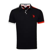 Sportief Heren Polo Shirt U.s. Polo Assn. , Black , Heren