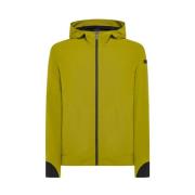 Summer Urban Zip Hood Fleece Sweatshirt RRD , Green , Heren