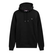 Comfortabele en stijlvolle hoodie Gant , Black , Heren