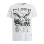 Propeller Geïnspireerd Grafisch T-shirt PME Legend , White , Heren