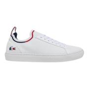 Comfortabele Slip-On Sneakers met Elastische Veters Lacoste , White , ...