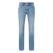 Klassieke Straight Jeans met 5-Pocket Stijl Tom Tailor , Blue , Heren