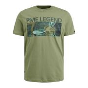 T Shirt- PME S/S R-Neck Single Jerseydigital Print PME Legend , Green ...
