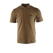 Bruine Slim Fit Polo Shirt C.p. Company , Brown , Heren