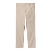 SID Broek Carhartt Wip , Beige , Heren