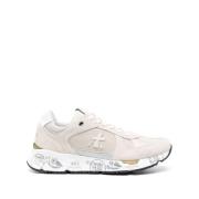 Beige Witte Sneakers Premiata , Multicolor , Heren