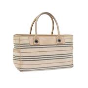 Pre-owned Canvas handbags Burberry Vintage , Multicolor , Dames