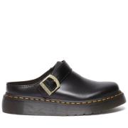 Zwarte Atlas Lakleren Laarzen Dr. Martens , Black , Heren