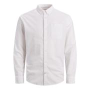 Casual Oxford Overhemd met Button-Down Kraag Jack & Jones , White , He...