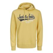 Logo Hoodie Sweatshirt Jack & Jones , Yellow , Heren