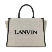 Tote Bags Lanvin , Beige , Dames