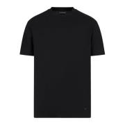 Jacquard Jersey T-shirts en Polos Emporio Armani , Black , Heren