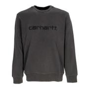 Zwarte Duster Crewneck Sweatshirt Carhartt Wip , Gray , Heren