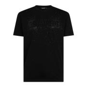 T-Shirts Dsquared2 , Black , Heren