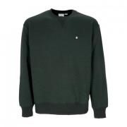 Donkergroene Heavy Crewneck Sweatshirt Element , Green , Heren