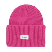 Wolmix Beanie Knock Out Pink Amish , Pink , Heren