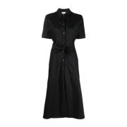 Shirt Dresses Woolrich , Black , Dames