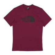 Easy Tee Boysenberry Streetwear Shirt The North Face , Purple , Heren