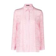 Shirts Versace , Pink , Dames