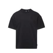Zwarte Henri T-shirt Moose Knuckles , Black , Heren