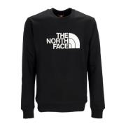Zwart/Wit Drew Peak Crewneck Sweatshirt The North Face , Black , Heren