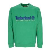 Vintage Crewneck Sweatshirt EST 1973 Timberland , Green , Heren
