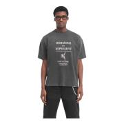 Horizons Grafisch T-shirt Represent , Gray , Heren