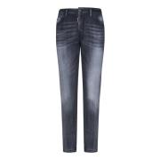 Slim-fit Jeans Dsquared2 , Black , Heren