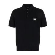 Polo Shirts Dolce & Gabbana , Black , Heren