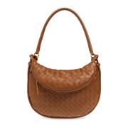 Medium schoudertas Bottega Veneta , Brown , Dames