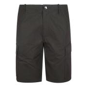 Zwarte Cargo Workwear Shorts Kenzo , Black , Heren