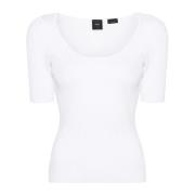 Round-neck Knitwear Pinko , White , Dames