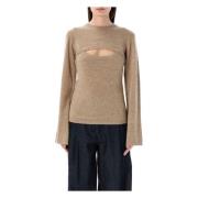 Round-neck Knitwear The Garment , Brown , Dames