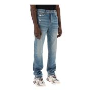 Straight Jeans Amiri , Blue , Heren