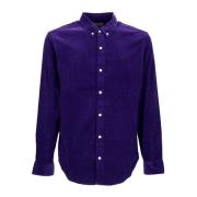 Madison Fine Cord Overhemd Carhartt Wip , Purple , Heren