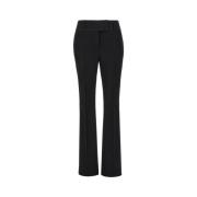 Wide Trousers Salvatore Ferragamo , Black , Dames