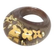 Pre-owned Fabric rings Louis Vuitton Vintage , Brown , Dames
