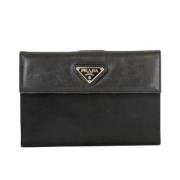 Pre-owned Fabric wallets Prada Vintage , Black , Dames