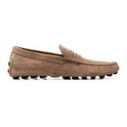 Bruine Gommino Bubble Rijdschoenen Tod's , Brown , Heren