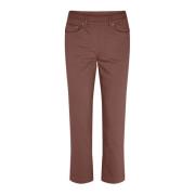 Cropped Trousers LauRie , Brown , Dames