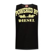 Mouwloos T-Hoppy-N1 T-shirt Diesel , Black , Heren