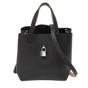Pre-owned Leather totes Carolina Herrera Pre-owned , Black , Dames