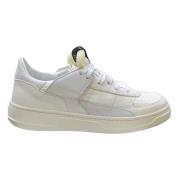 Witte Low Invisible Sneakers RUN OF , White , Heren